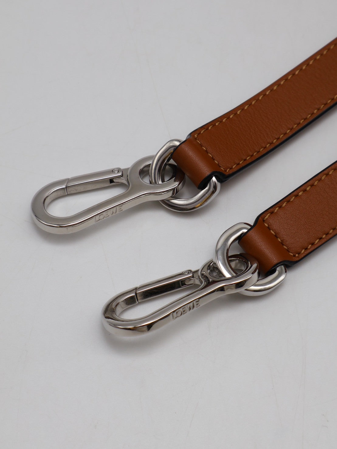 LOEWE Puzzle小牛皮手袋 - 小號棕色