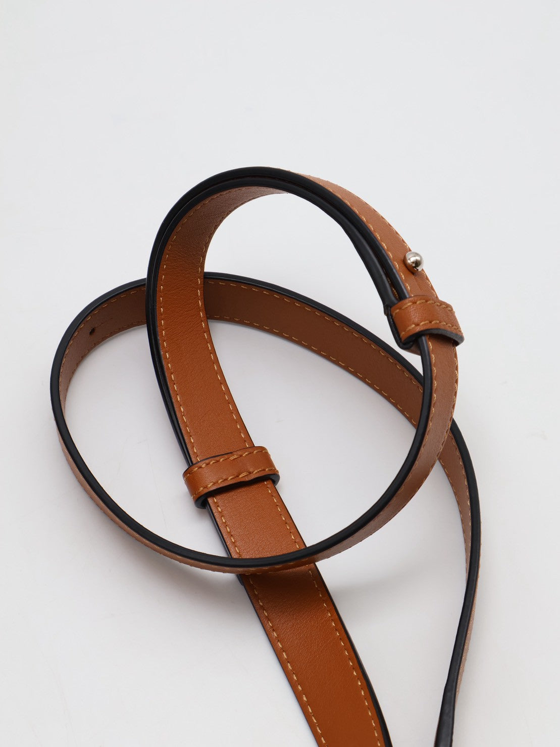 LOEWE Puzzle小牛皮手袋 - 小號棕色
