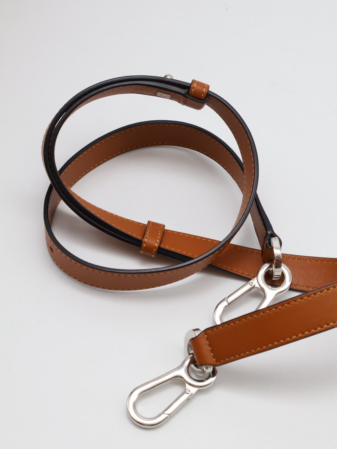 LOEWE Puzzle小牛皮手袋 - 小號棕色