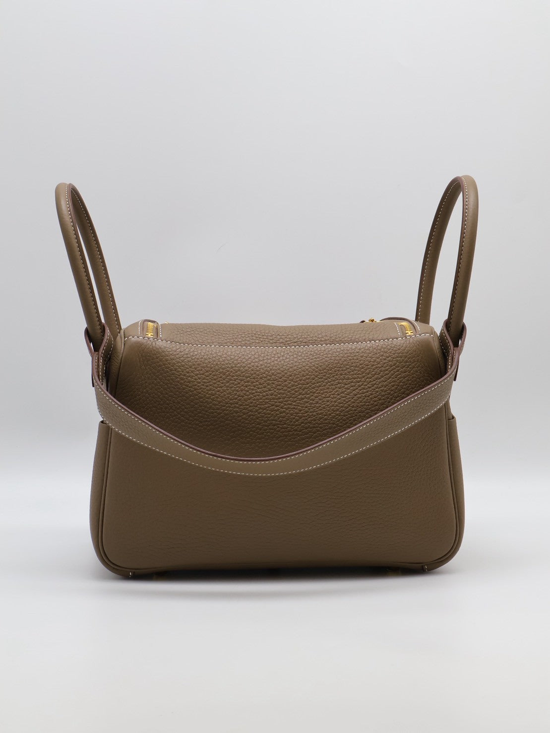 HERMES Lindy 26 -  Etoupe 18 大象灰金 K