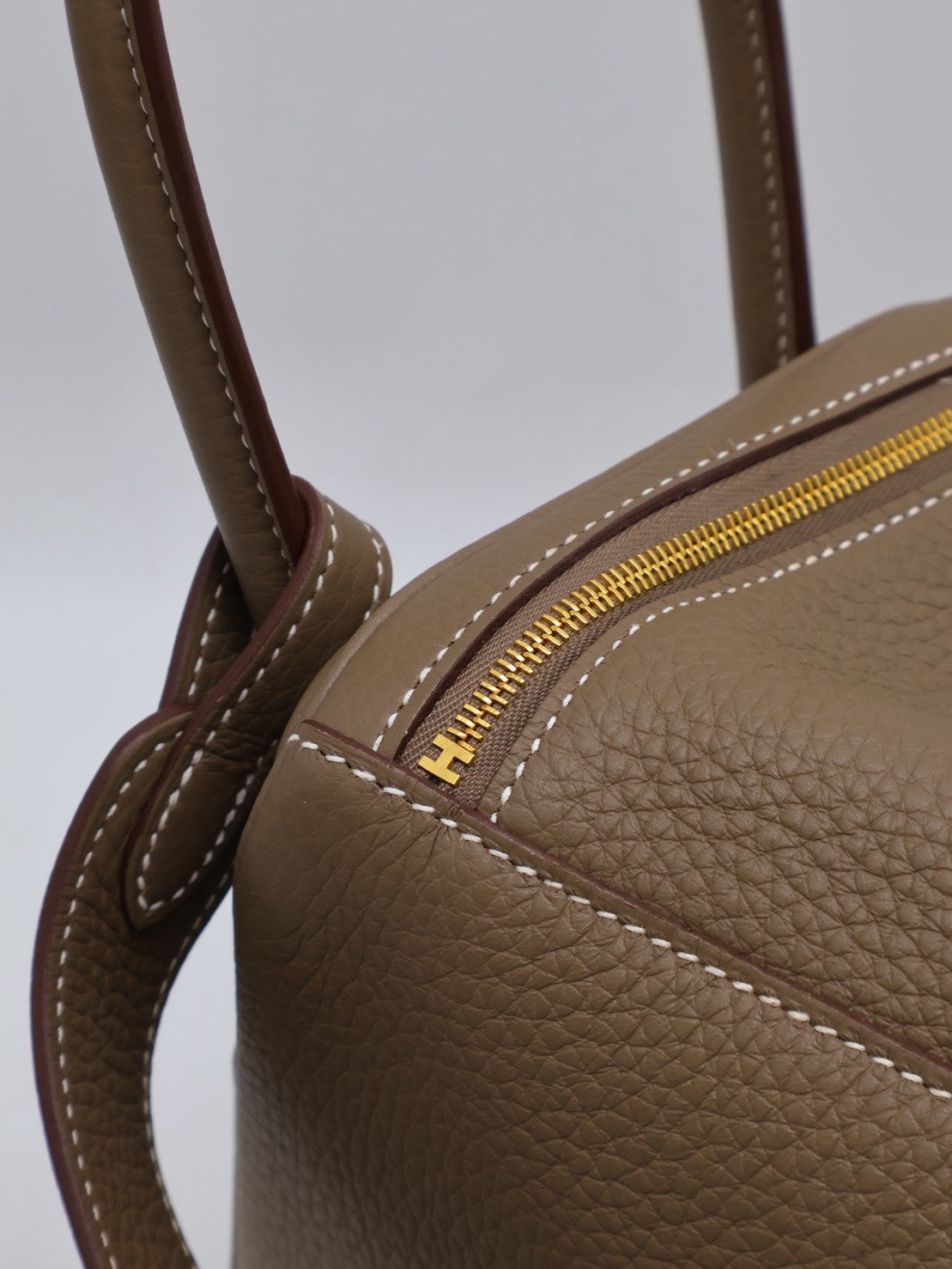 HERMES Lindy 26 -  Etoupe 18 大象灰金 K
