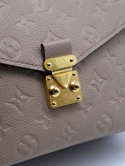 LOUIS VUITTON Pochette Metis郵差包 - 米