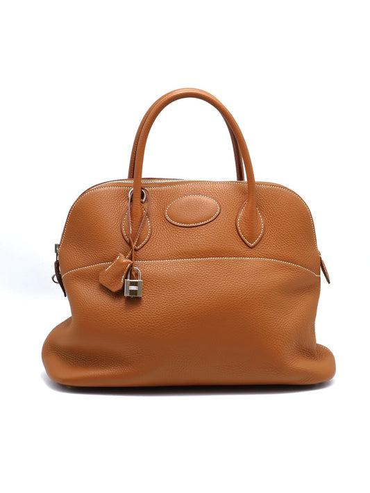 HERMES Bolide 35 - Gold 37 金棕銀 🄾