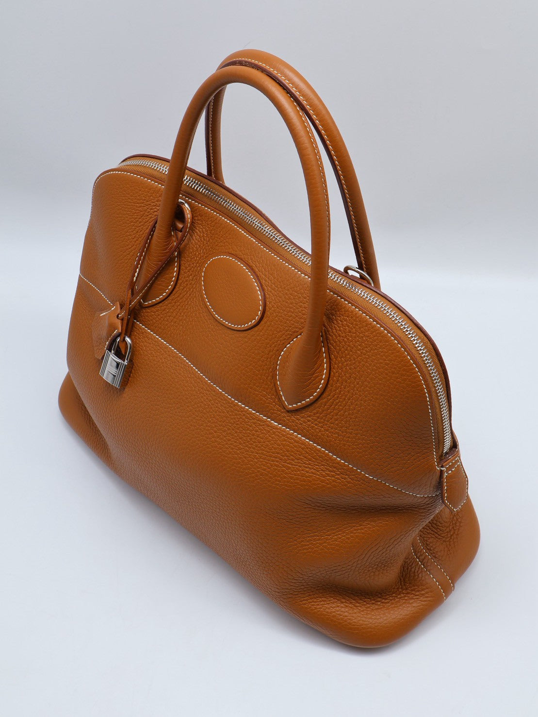 HERMES Bolide 35 - Gold 37 金棕銀 🄾