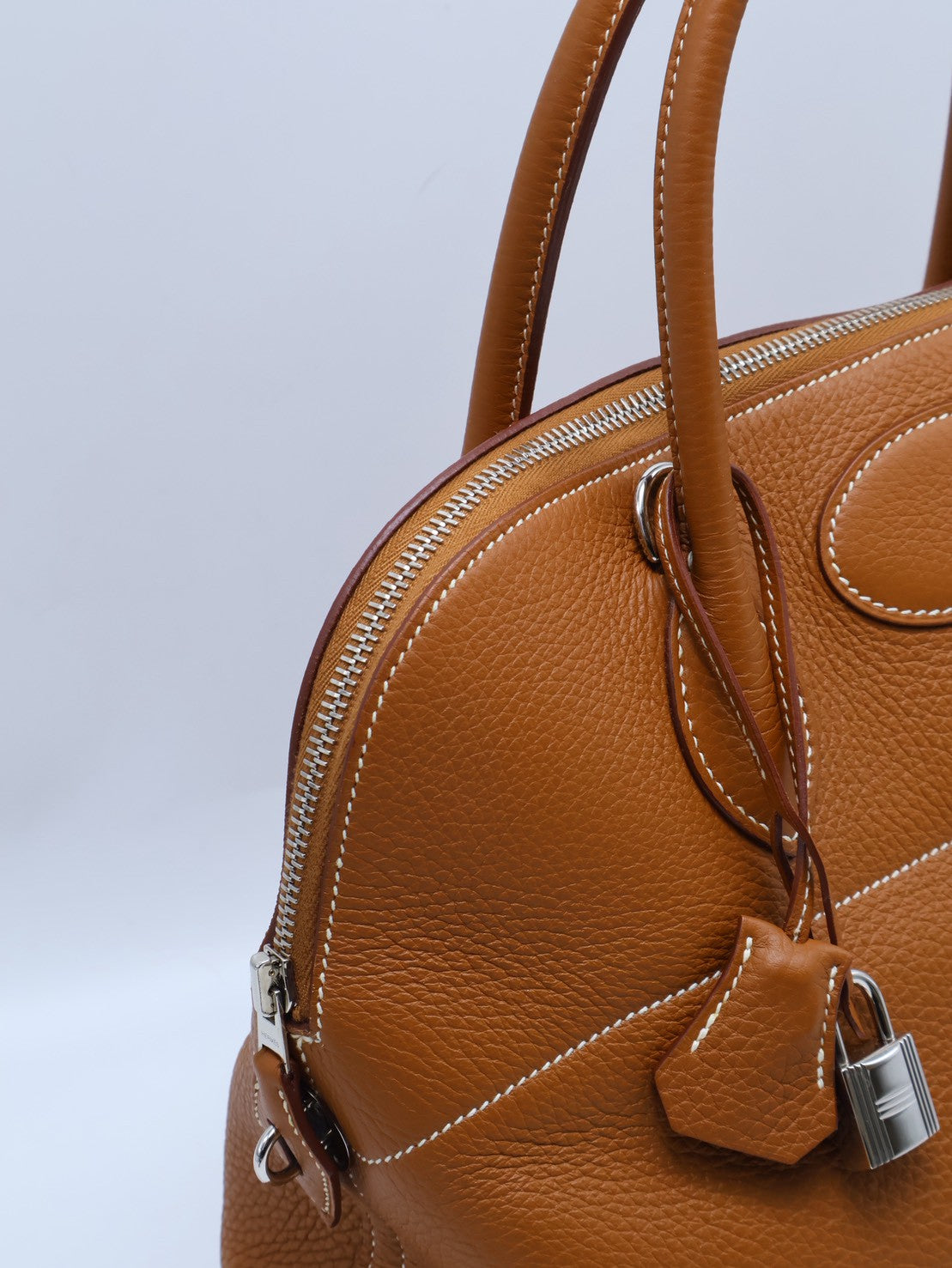 HERMES Bolide 35 - Gold 37 金棕銀 🄾