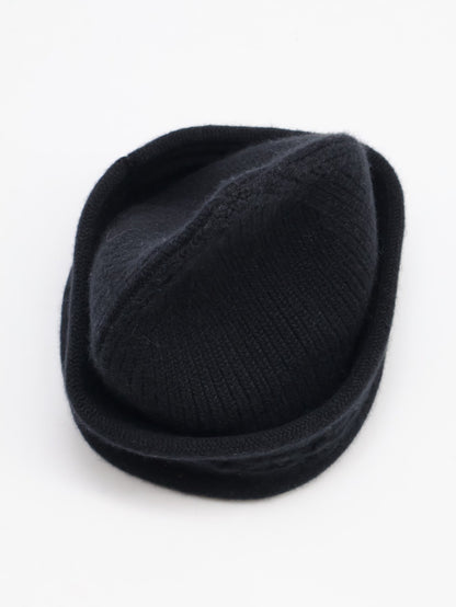 HERMES Heaven twist beanie針織毛帽 - M 黑