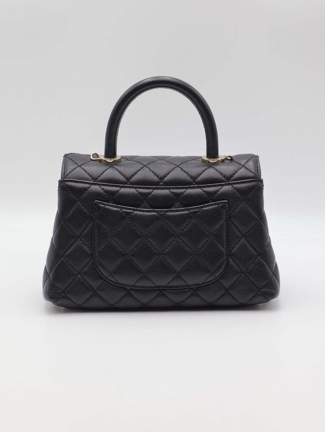 CHANEL Coco Handle - 小號黑金