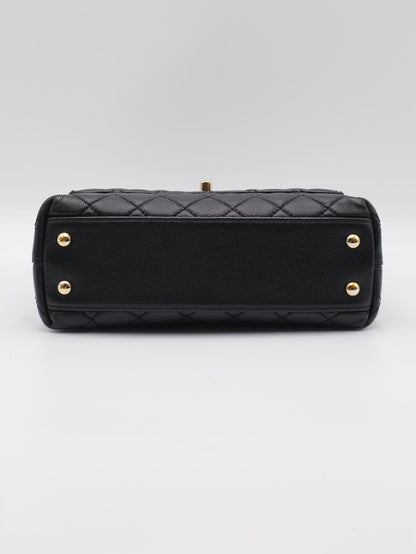 CHANEL Coco Handle - 小號黑金