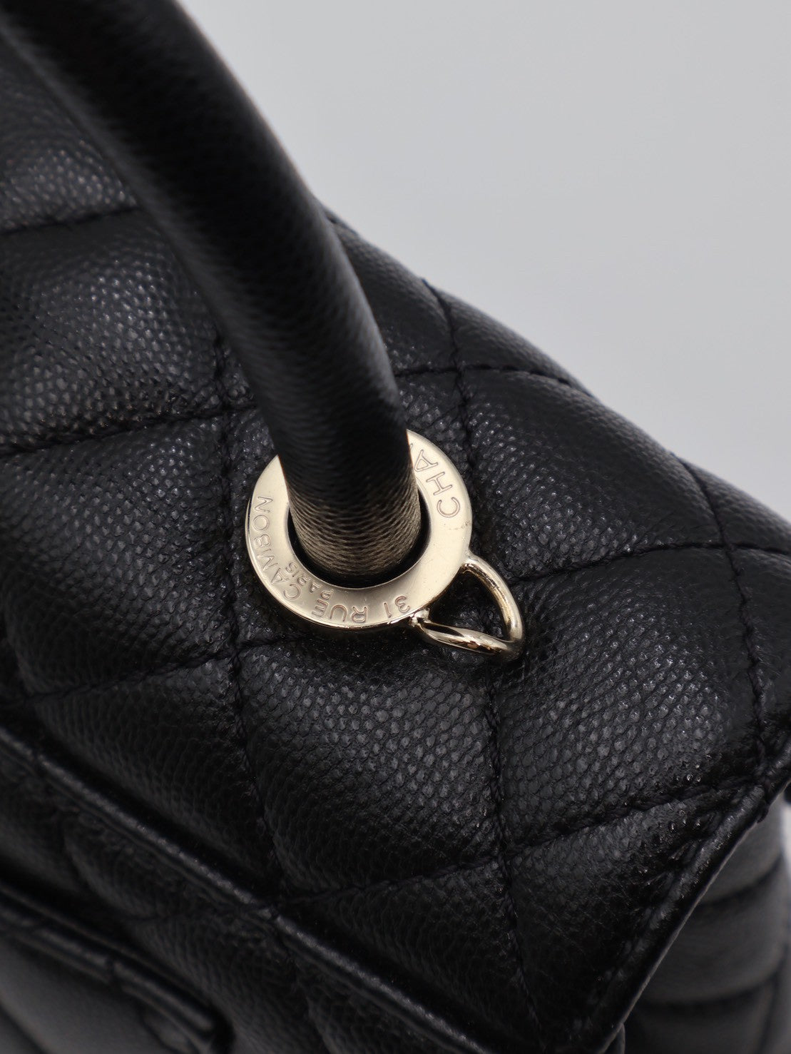 CHANEL Coco Handle - 小號黑金