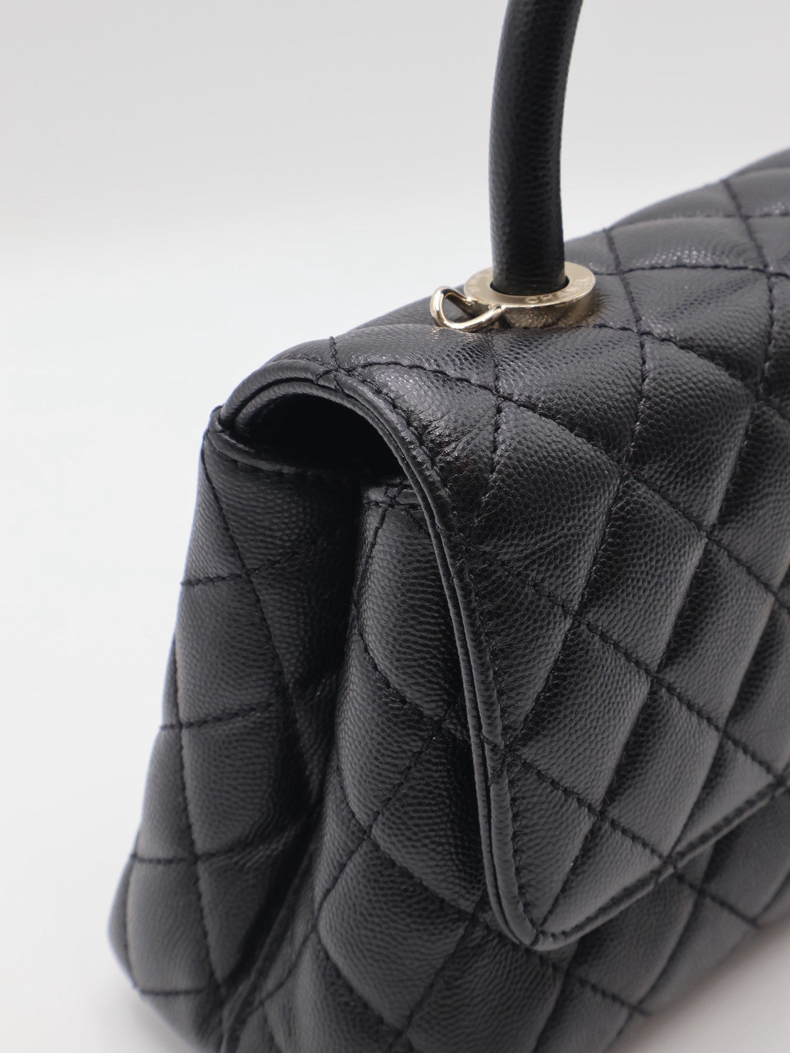 CHANEL Coco Handle - 小號黑金