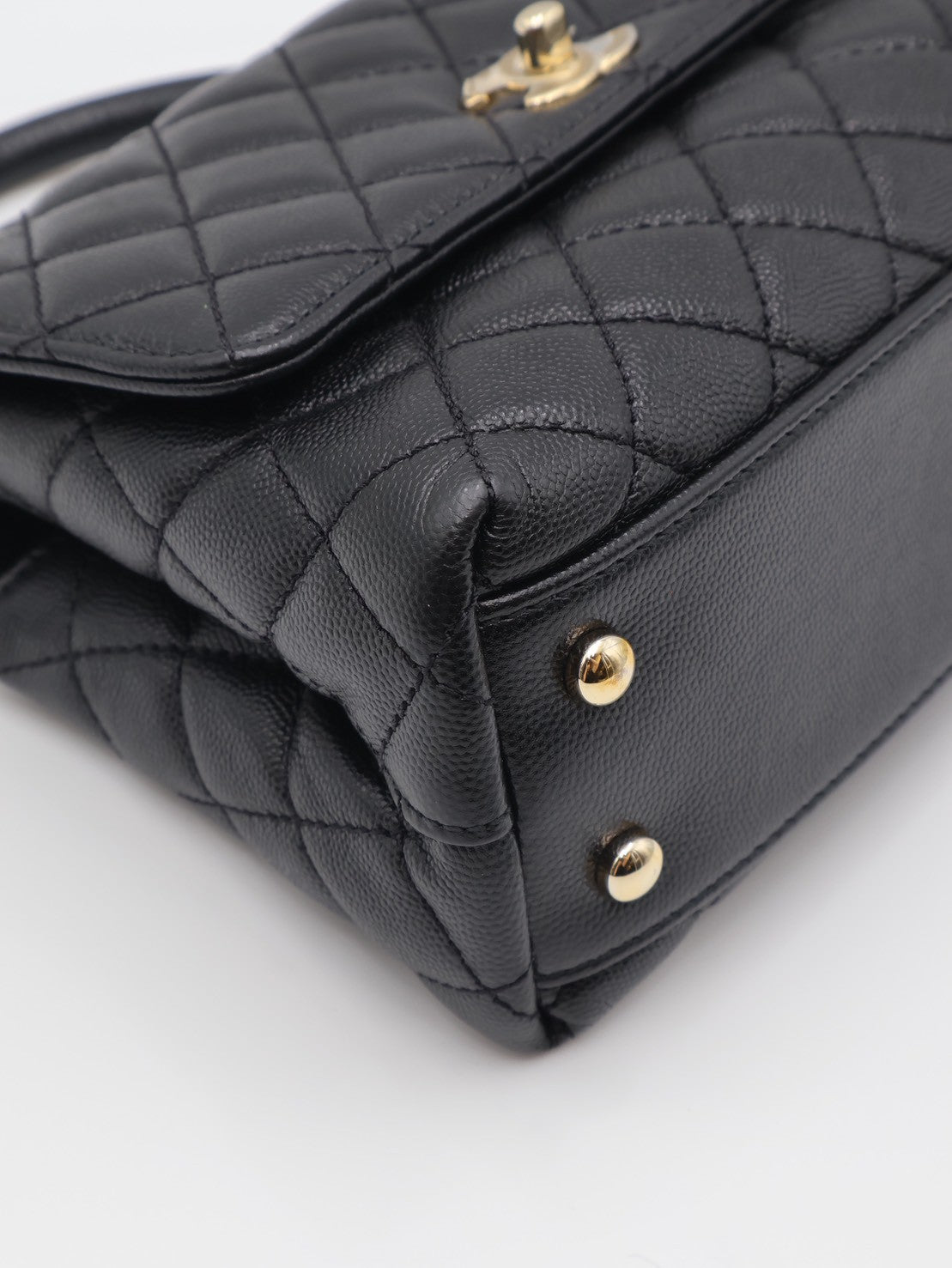 CHANEL Coco Handle - 小號黑金