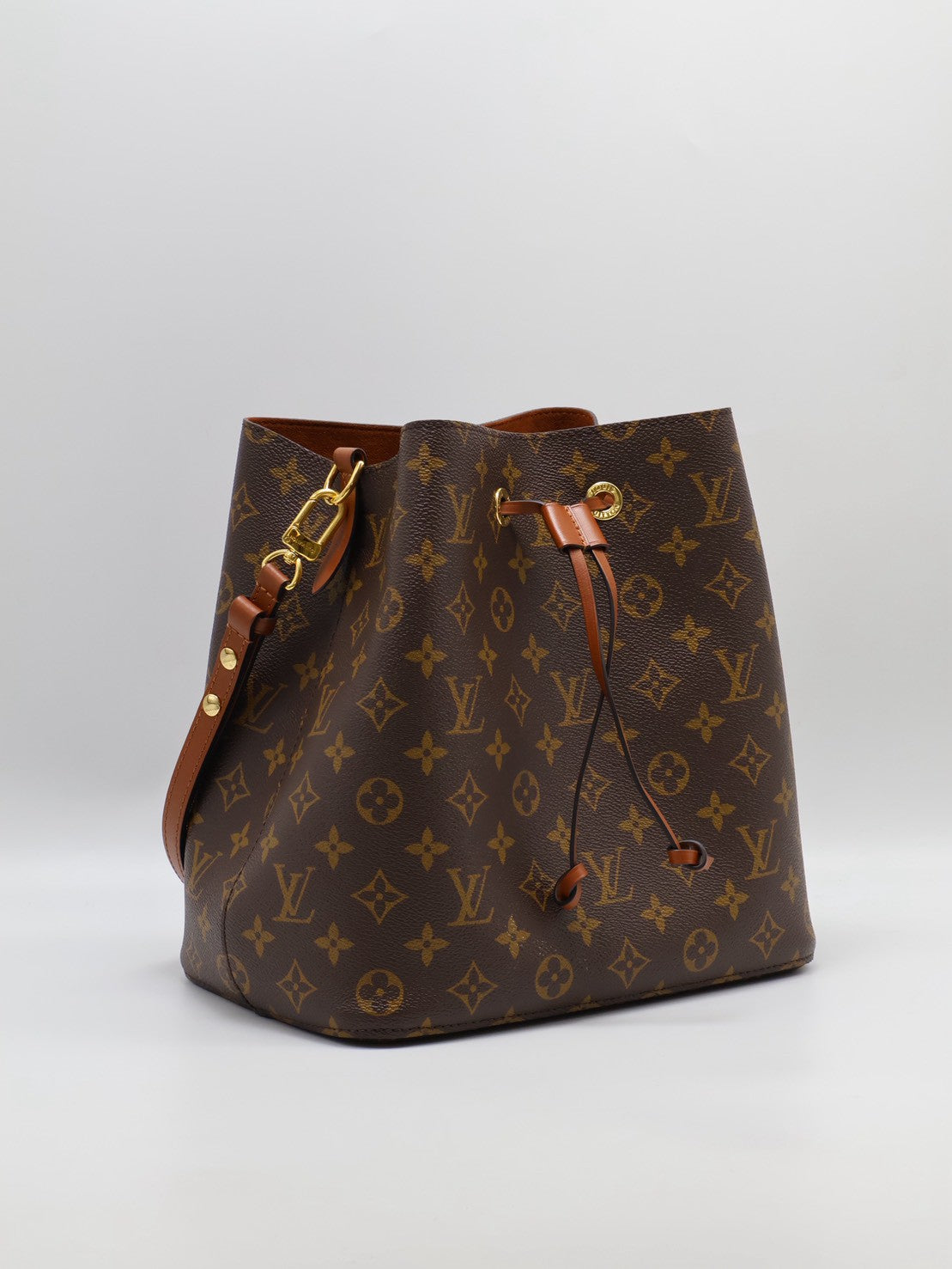 LOUIS VUITTON Neonoe水桶包 - MM棕
