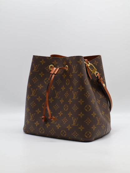 LOUIS VUITTON Neonoe水桶包 - MM棕