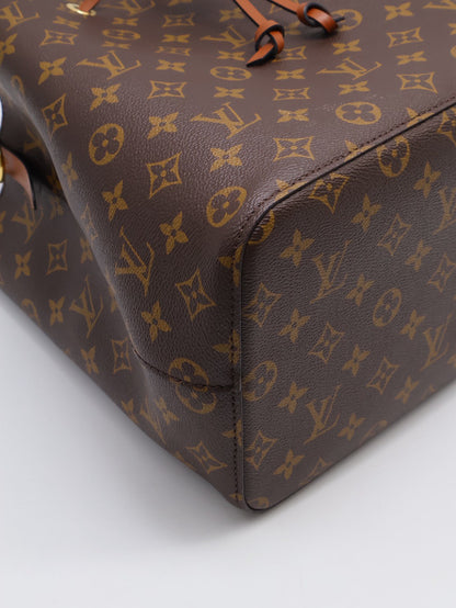 LOUIS VUITTON Neonoe水桶包 - MM棕