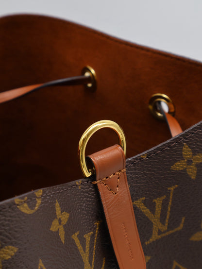 LOUIS VUITTON Neonoe水桶包 - MM棕