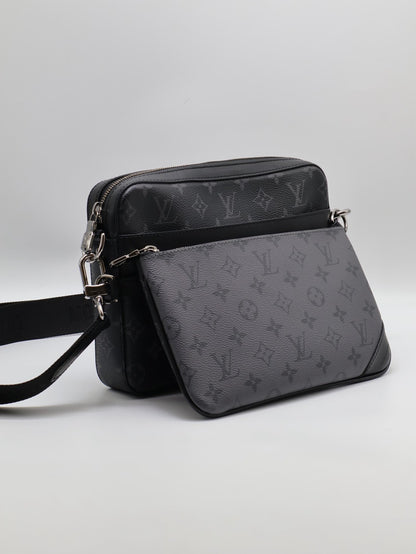 LOUIS VUITTON Trio三合一黑武士郵差包