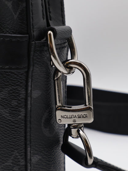 LOUIS VUITTON Trio三合一黑武士郵差包