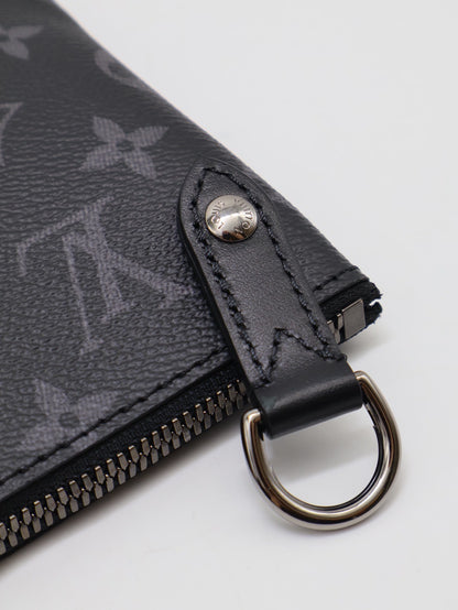 LOUIS VUITTON Trio三合一黑武士郵差包