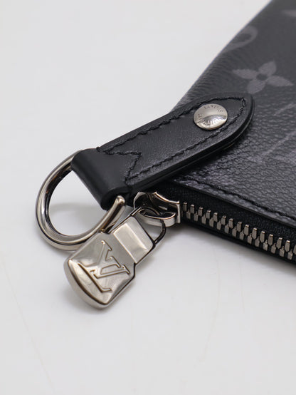 LOUIS VUITTON Trio三合一黑武士郵差包