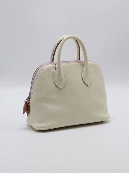 HERMES Mini Bolide - Mushroom/Mauve Pale/Gold 蘑菇白/夢幻紫/金棕 B