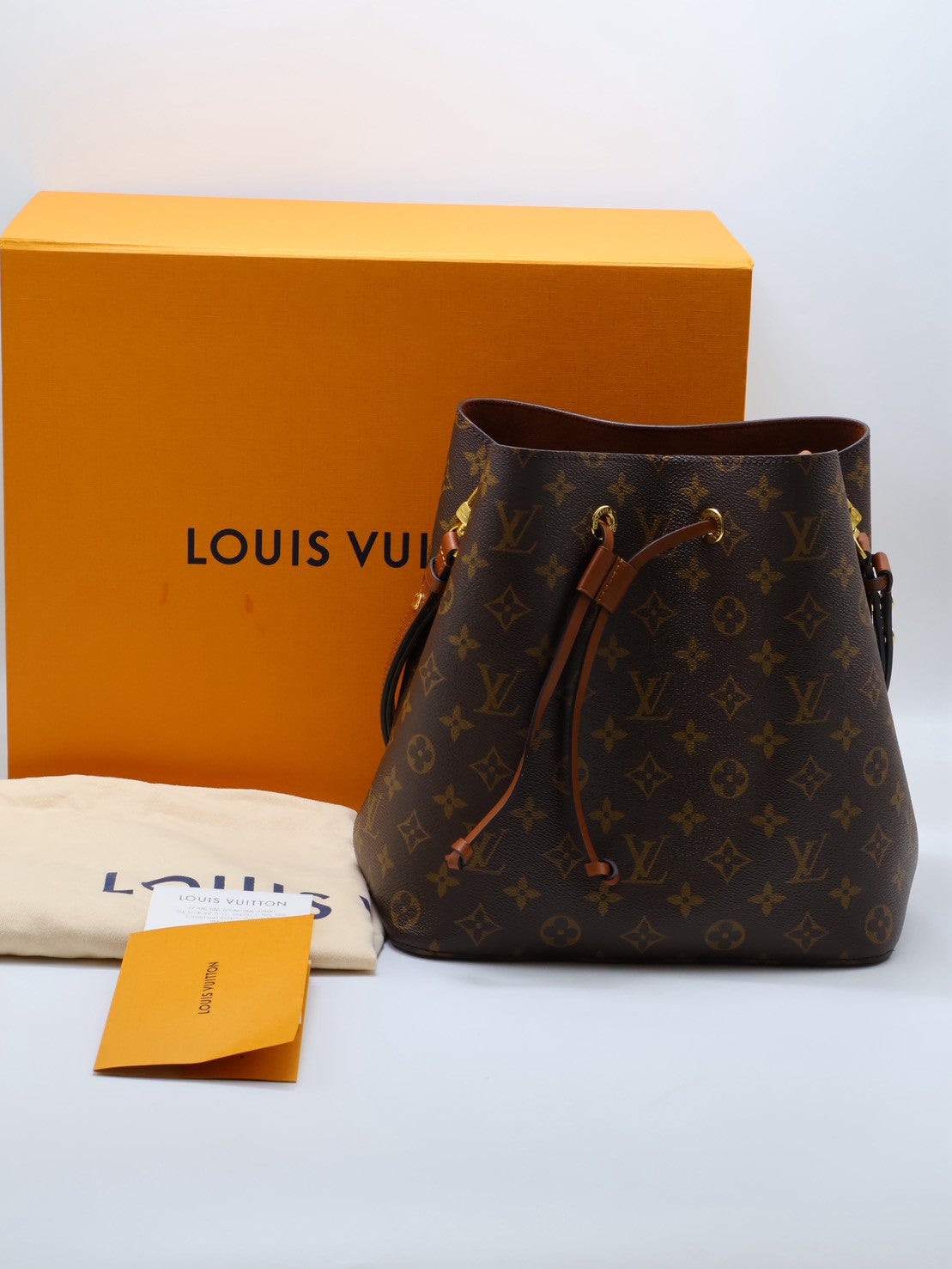 LOUIS VUITTON Neonoe水桶包 - MM棕