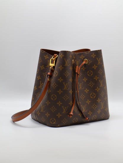 LOUIS VUITTON Neonoe水桶包 - MM棕