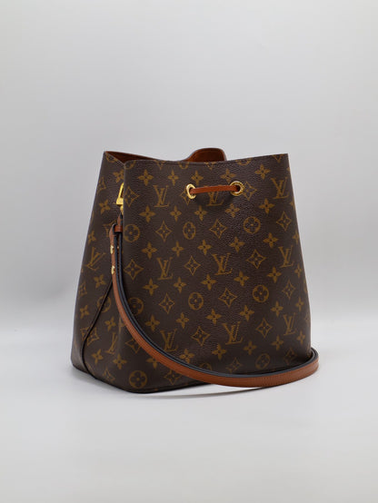 LOUIS VUITTON Neonoe水桶包 - MM棕