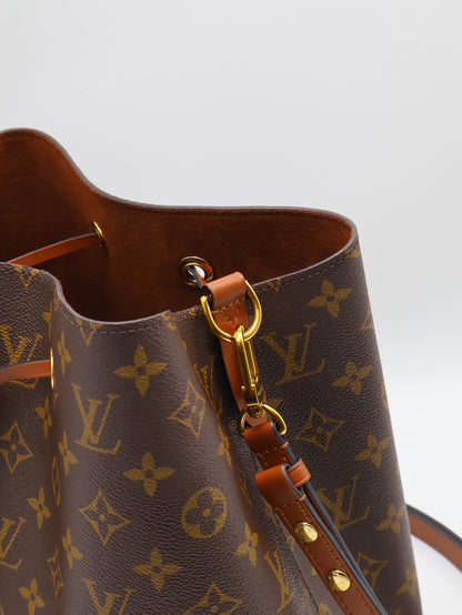 LOUIS VUITTON Neonoe水桶包 - MM棕