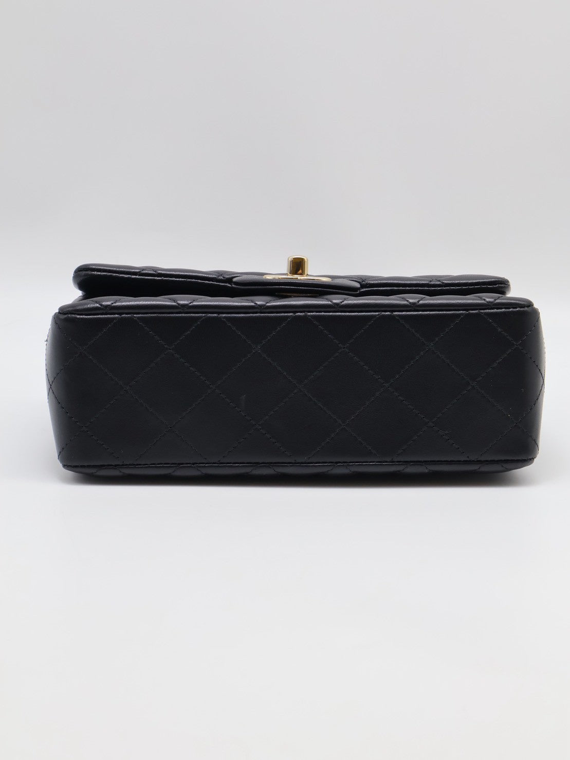 CHANEL 經典口蓋包Mini CF20 - 黑金