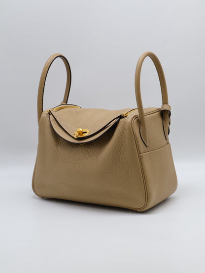 HERMES Lindy 26 - Trench S2 風衣灰金 Z