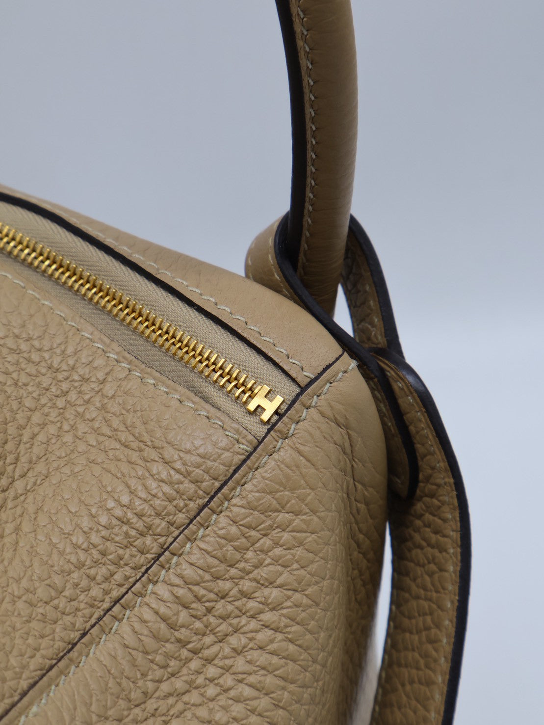 HERMES Lindy 26 - Trench S2 風衣灰金 Z