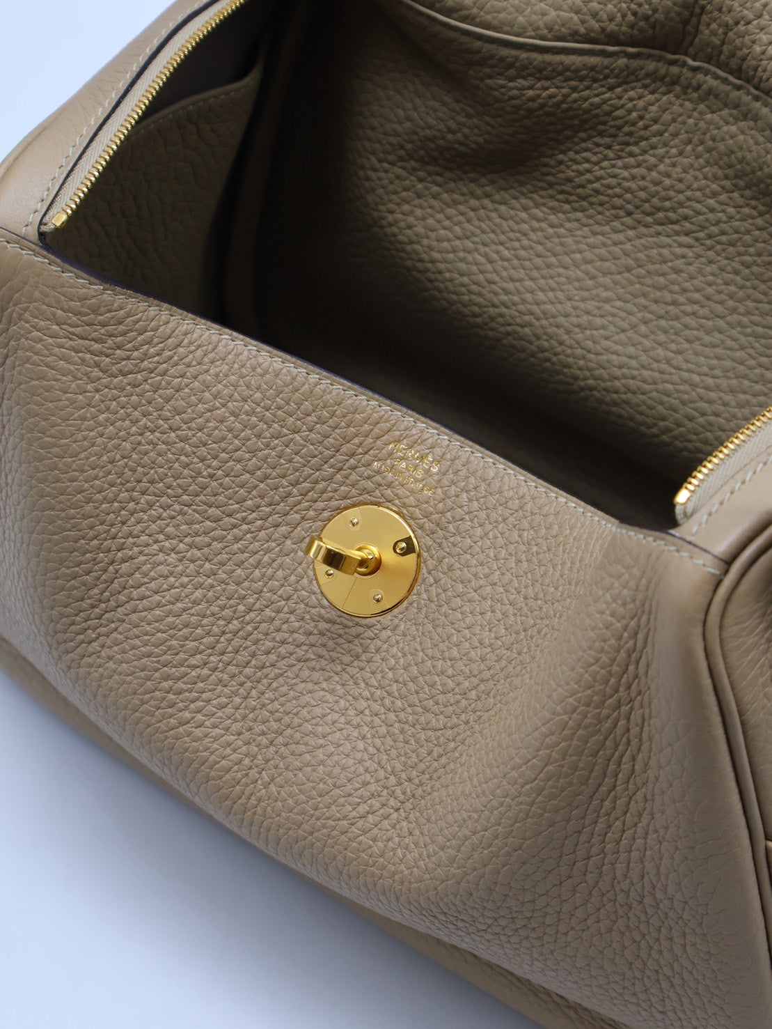 HERMES Lindy 26 - Trench S2 風衣灰金 Z