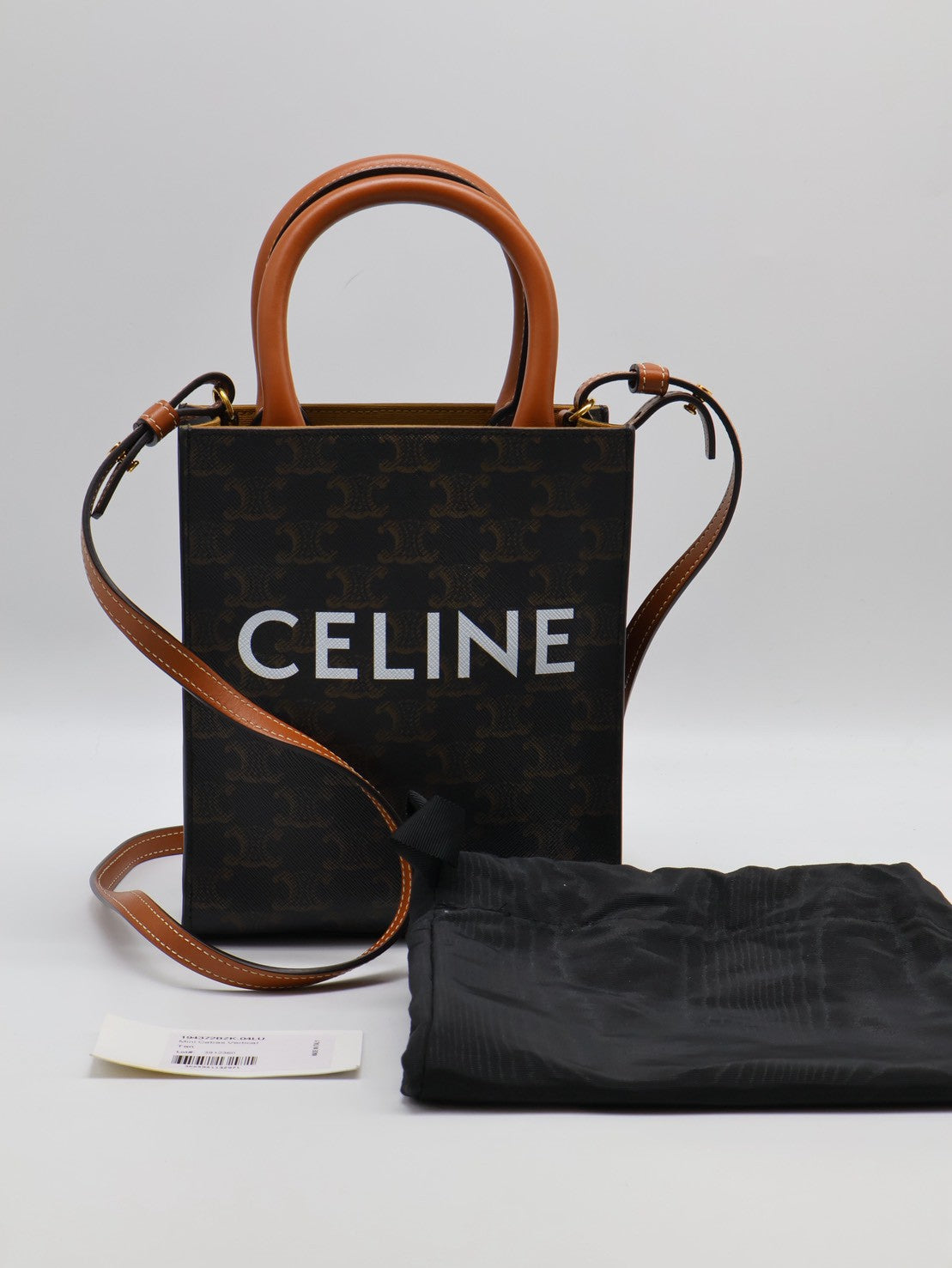CELINE Triomphe帆布Mini Tote