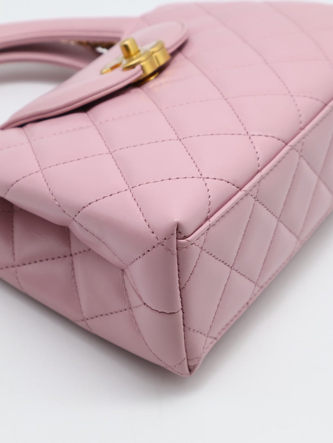 CHANEL Mini Kelly - 粉金