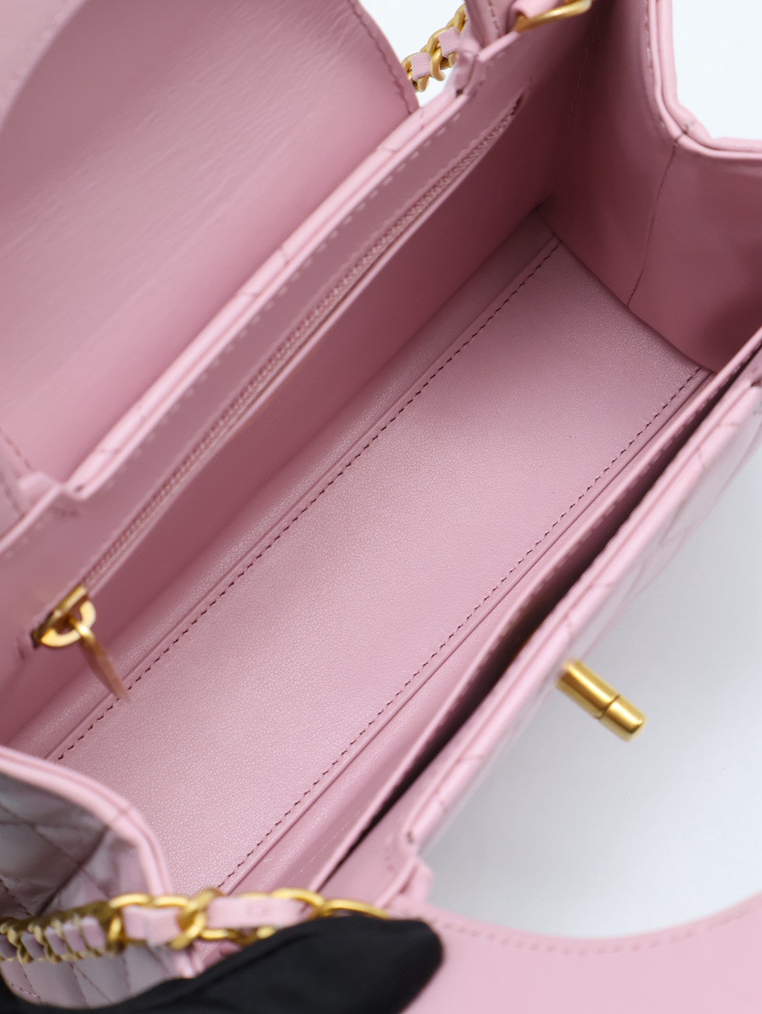 CHANEL Mini Kelly - 粉金