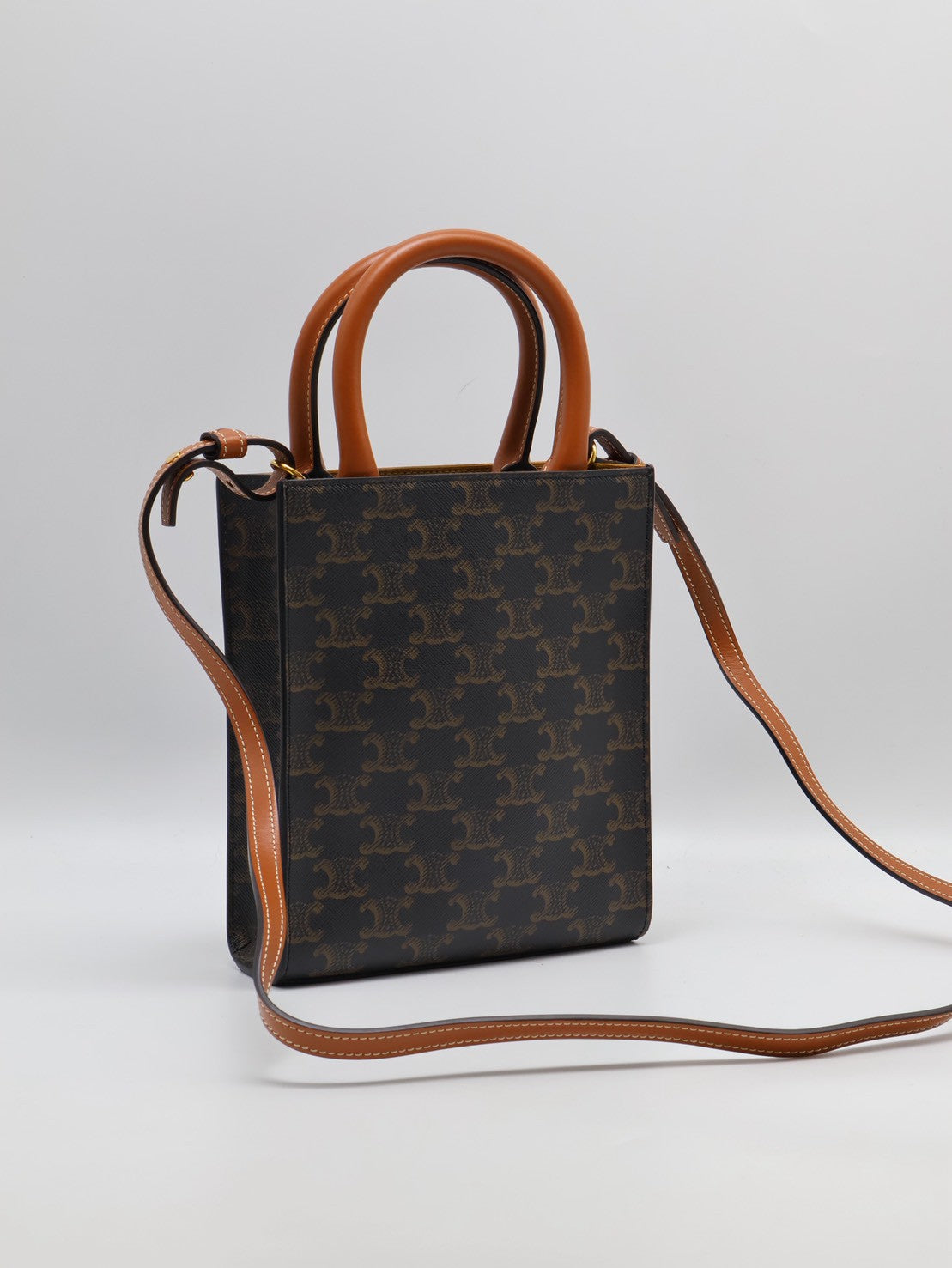 CELINE Triomphe帆布Mini Tote