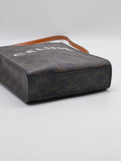 CELINE Triomphe帆布Mini Tote