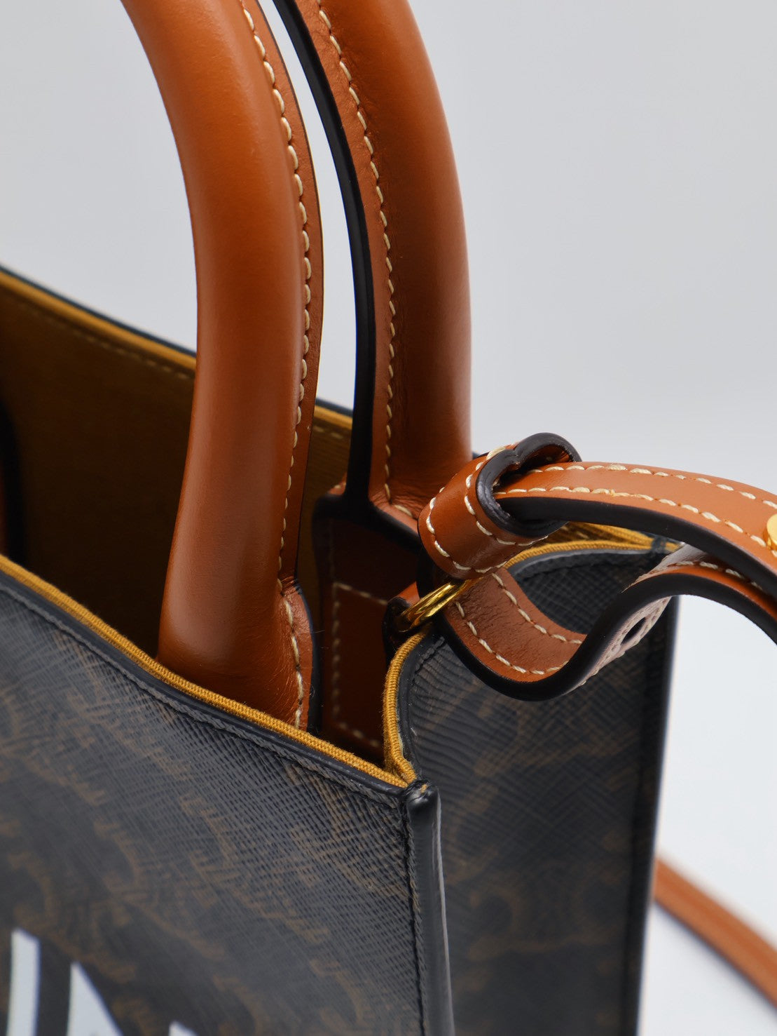 CELINE Triomphe帆布Mini Tote