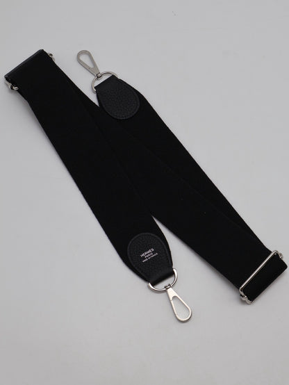 HERMES Evelyne 29 - Noir 89 黑銀 K