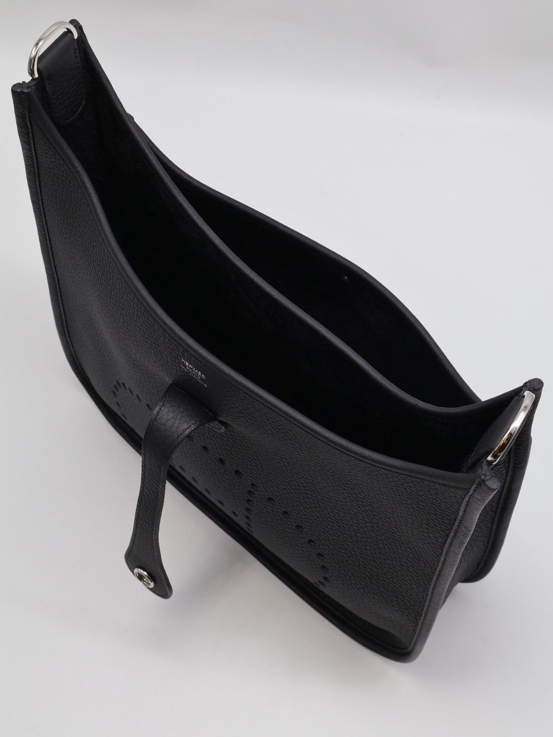 HERMES Evelyne 29 - Noir 89 黑銀 K