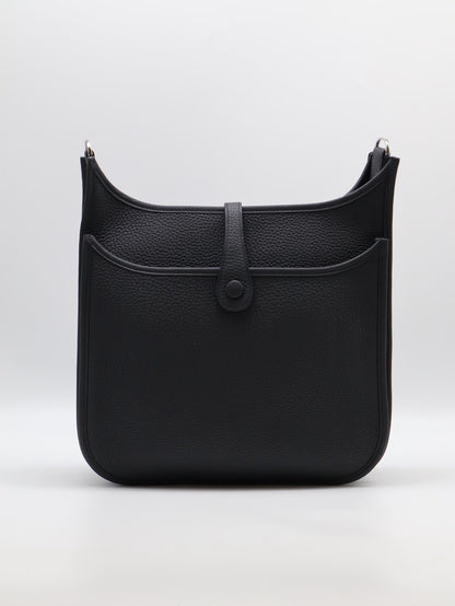 HERMES Evelyne 29 - Noir 89 黑銀 K