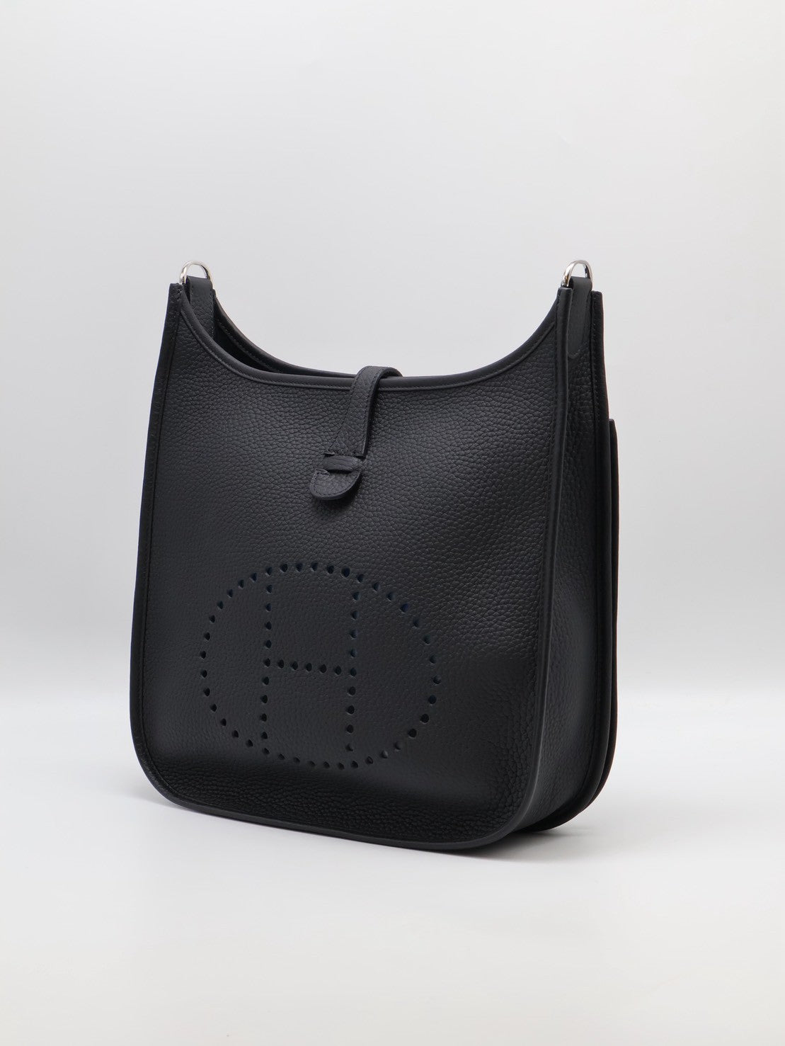 HERMES Evelyne 29 - Noir 89 黑銀 K