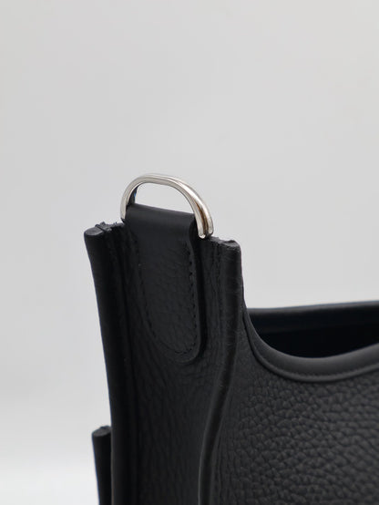 HERMES Evelyne 29 - Noir 89 黑銀 K