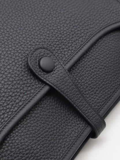 HERMES Evelyne 29 - Noir 89 黑銀 K