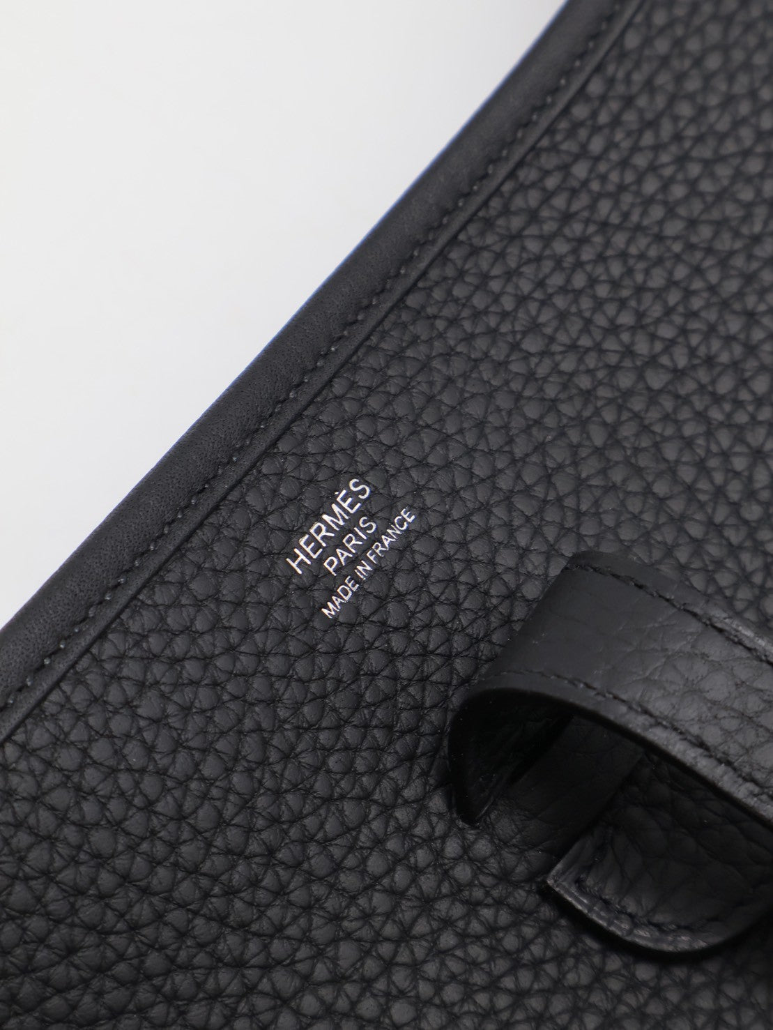 HERMES Evelyne 29 - Noir 89 黑銀 K