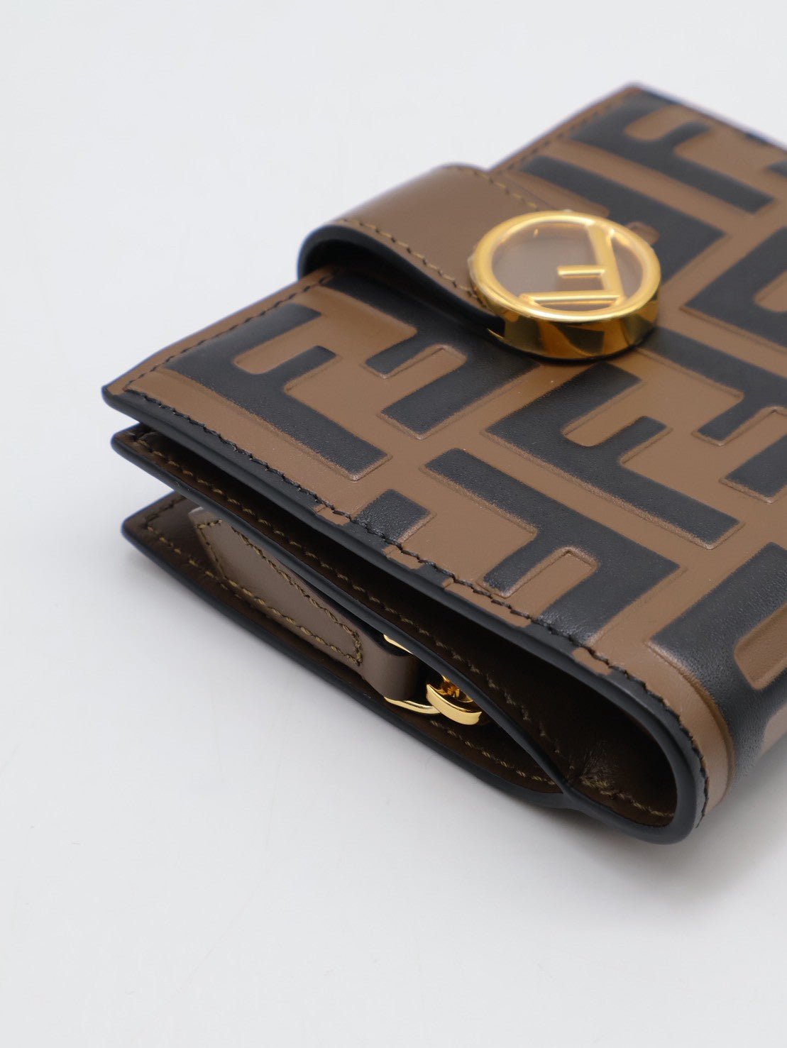 FENDI 經典FF雙折短夾