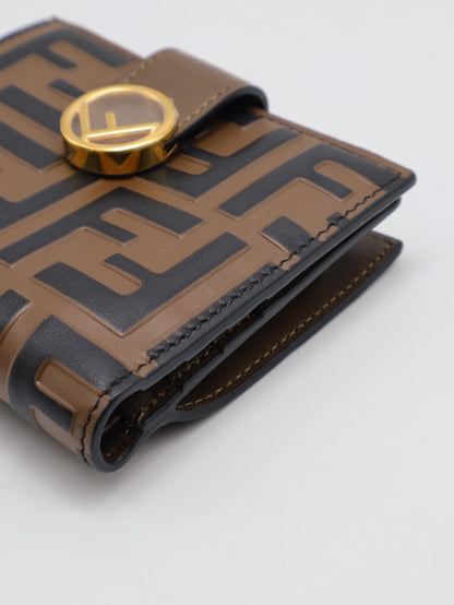 FENDI 經典FF雙折短夾