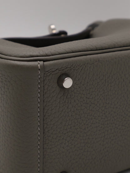 HERMES Mini Lindy - Gris Meyer 0L 積雨雲灰銀 U