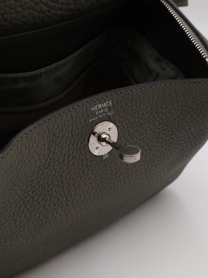 HERMES Mini Lindy - Gris Meyer 0L 積雨雲灰銀 U