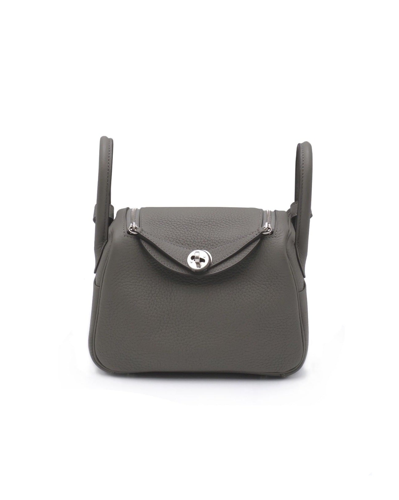 HERMES Mini Lindy - Gris Meyer 0L 積雨雲灰銀 U